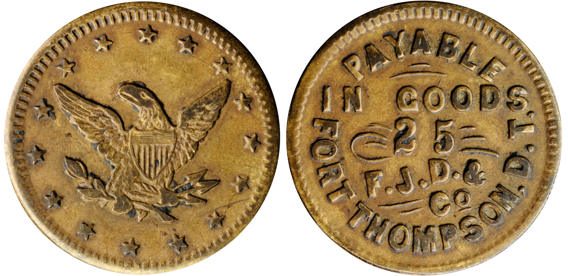 A collection of rare coins from North Dakota